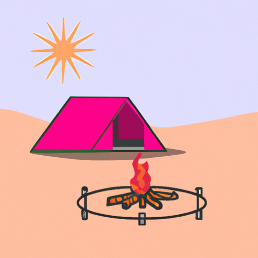 Desert Camping how to camp in extreme heat