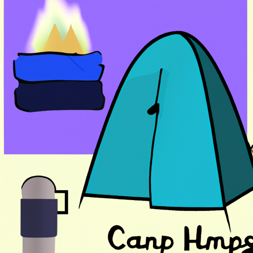 How do I stay warm when camping?