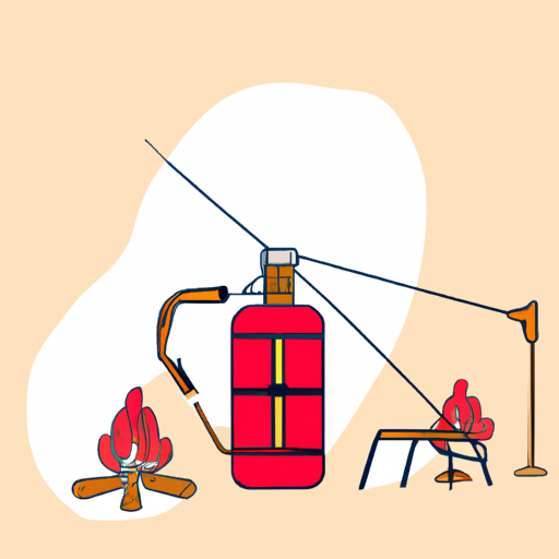 fire safety while camping outdoors